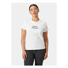 Koszulka HELLY HANSEN W CORE GRAPHIC T-SHI biały - Adventure Sports
