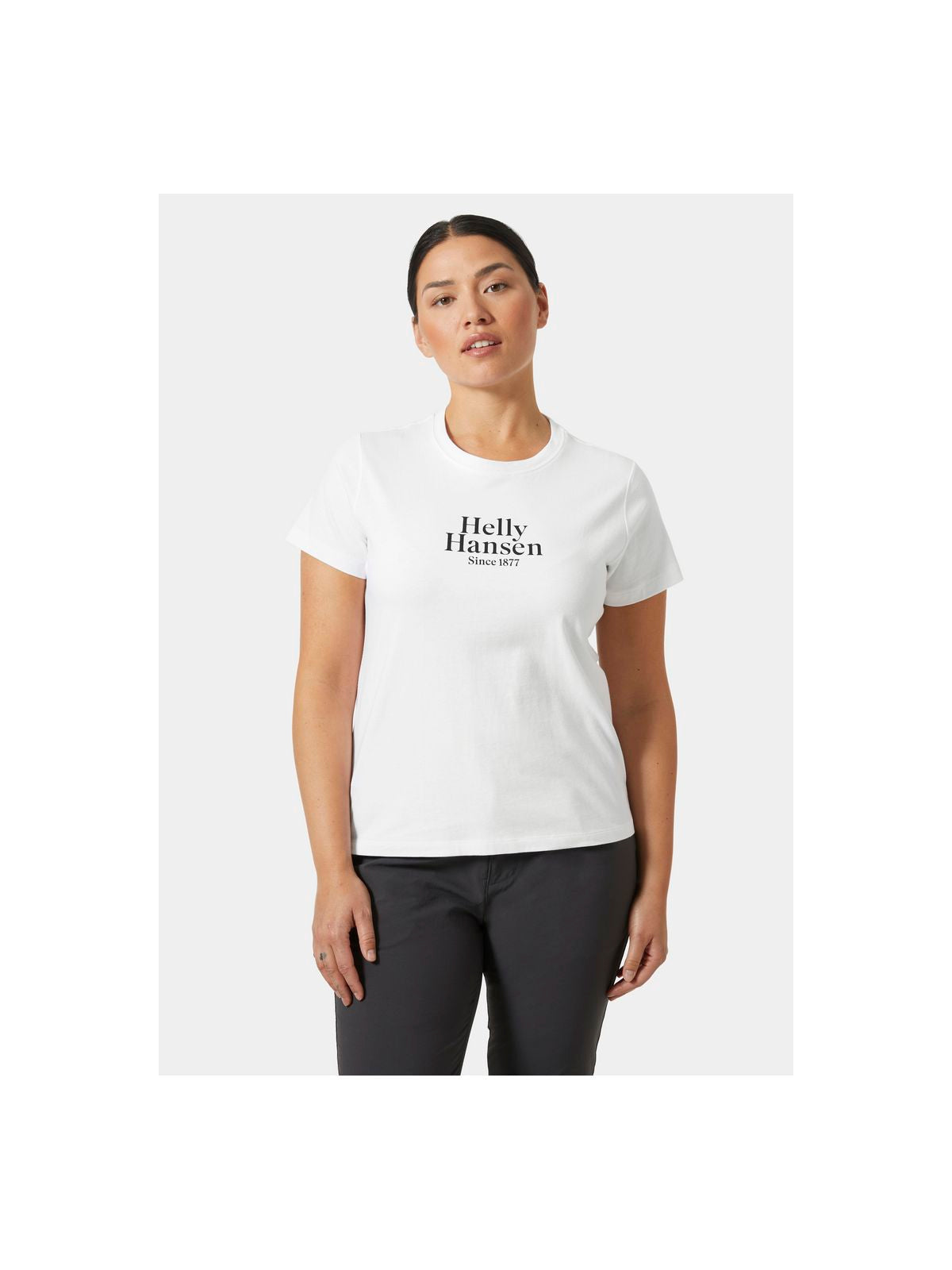 Koszulka HELLY HANSEN W CORE GRAPHIC T-SHI biały - Adventure Sports