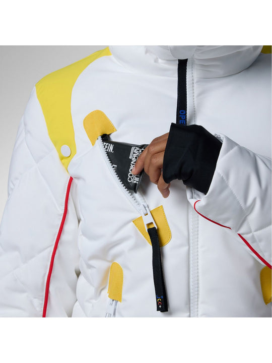 Kurtka narciarska damska ROSSIGNOL W Jcc Valdiz Down Ski Jacket biała
