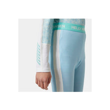 Bielizna dziecięca HELLY HANSEN Jr Graphic Lifa Merino Set kolor niebieski
