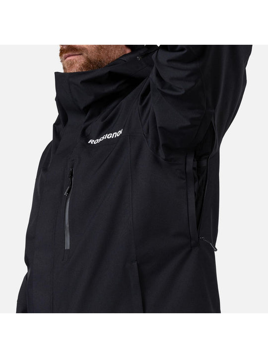 Kurtka narciarska męska ROSSIGNOL Velika Insulated Jkt czarna
