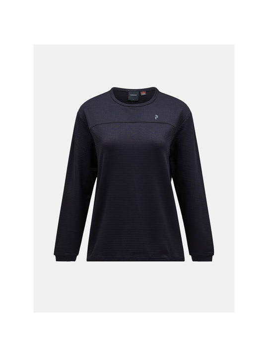 Bluza Peak Performance W Trail Polartec Crew czarny
