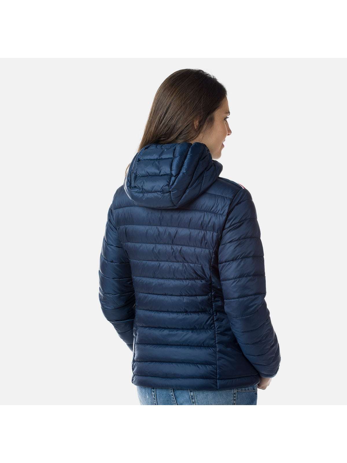 Kurtka Rossignol damska W Rossi Hood Jkt granatowy - Adventure Sports