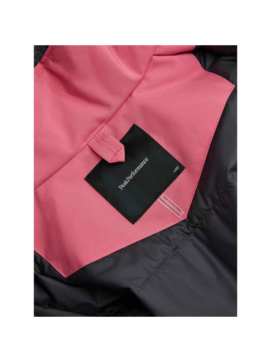 Kurtka narciarska juniorska PEAK PERFORMANCE Maroon HIPE 2L Insulated Shell Jacket różowa
