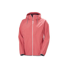 Kurtka przeciwdeszczowa damska HELLY HANSEN W KOSTER RAIN JACKET czerwona - Adventure Sports
