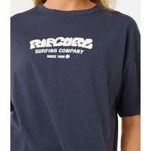 Koszulka RIP CURL Surf Puff Relaxed Tee granatowy
