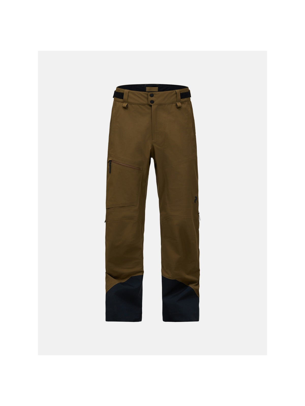 Spodnie narciarskie męskie PEAK PERFORMANCE Alpine GORE-TEX C-Knit 3L Shell Pants brązowe