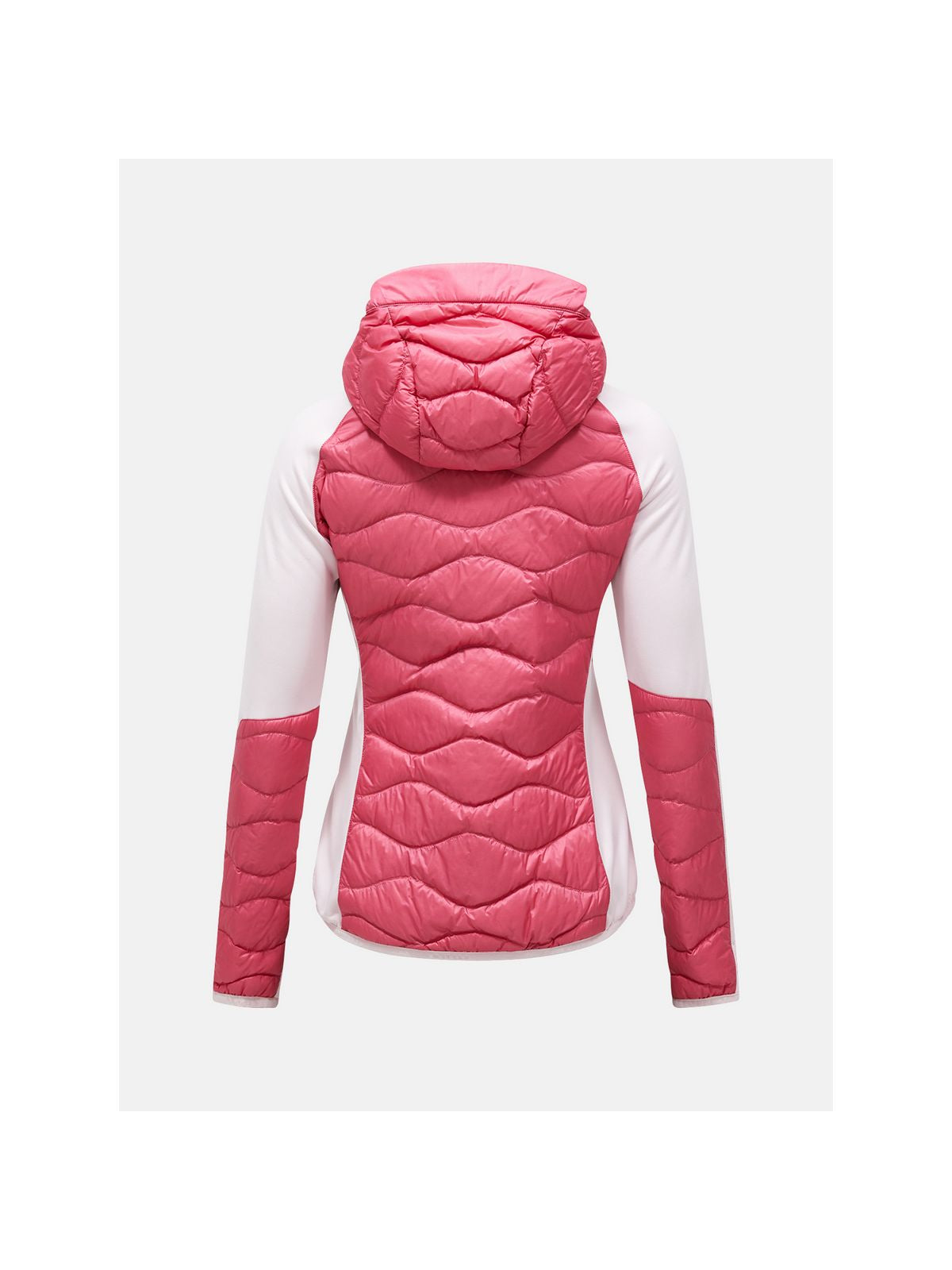Kurtka damska PEAK PERFORMANCE Helium Hybrid Down Hood Jacket różowa