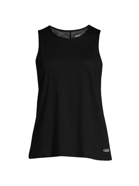 Koszulka treningowa CASALL Soft Texture Tank czarny
