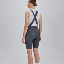 Spodenki rowerowe damskie POC W's Raceday Bib Shorts szare
