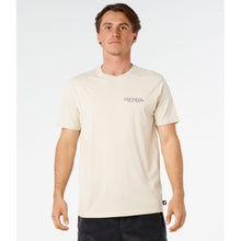 Koszulka męska RIP CURL Aots Sailboat Tee beżowa
