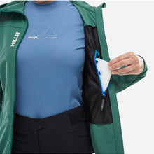 Kurtka MILLET FUSION XCS HOODIE W zielony - Adventure Sports
