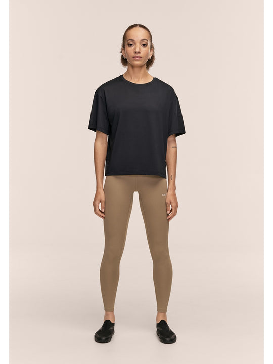 Koszulka damska CASALL Laser Mesh Tee kolor czarny

