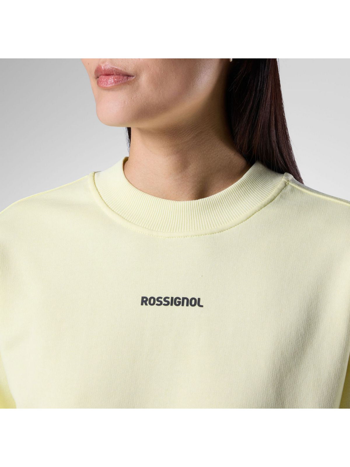 Bluza damska ROSSIGNOL W Logo Cn żółta