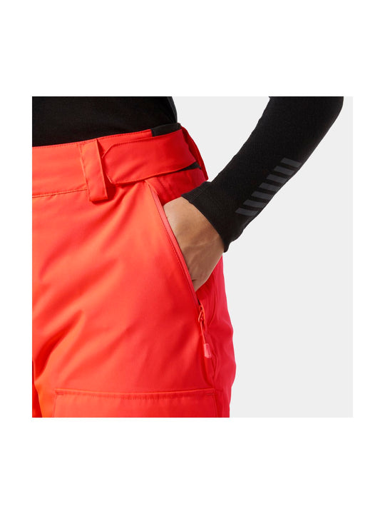 Spodnie narciarskie damskie HELLY HANSEN W SWITCH CARGO 2.0 PANT czerwone
