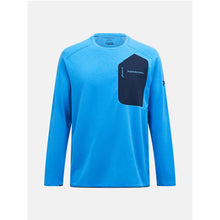 Bluza PEAK PERFORMANCE M Freelight Polartec Grid Crew niebieski
