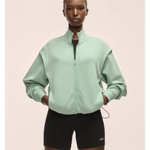 Bluza damska Casall Aria Full Zip zielony - Adventure Sports
