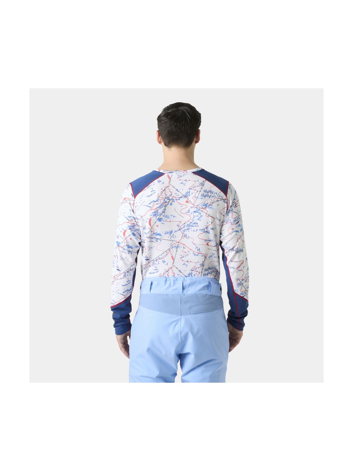 Bielizna termiczna męska HELLY HANSEN LIFA ACTIVE CREW biała