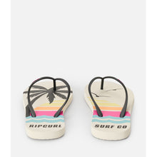 Japonki damskie RIP CURL Mixed Bloom Open Toe brązowe
