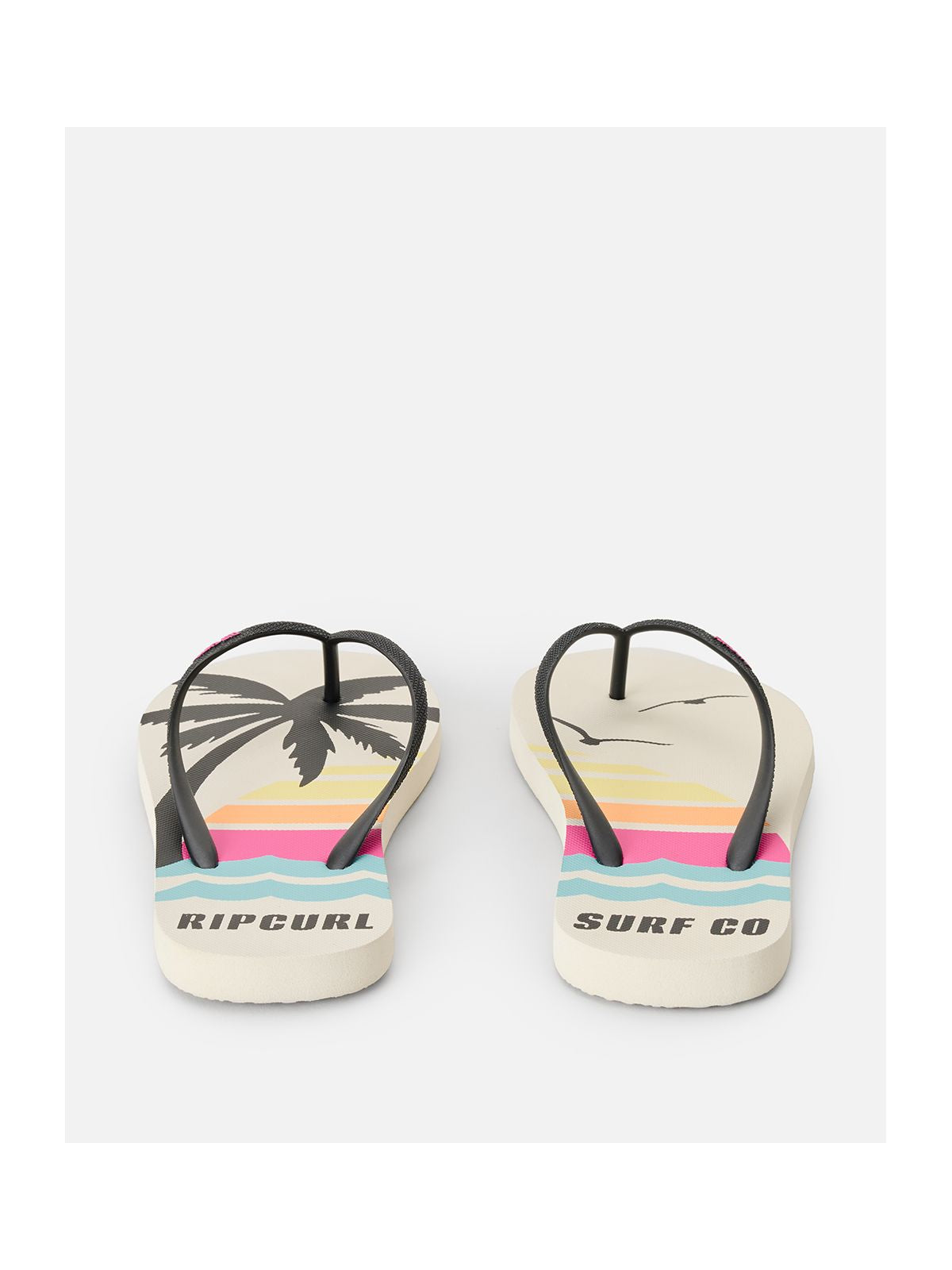 Japonki damskie RIP CURL Mixed Bloom Open Toe brązowe
