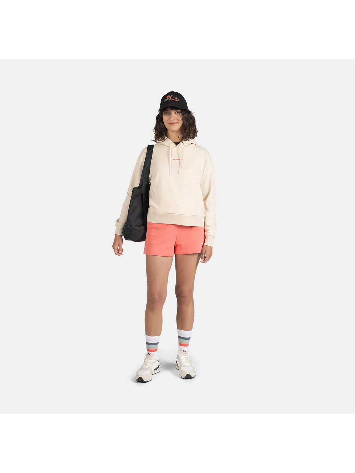 Szorty damskie ROSSIGNOL W Presset Short różowy - Adventure Sports