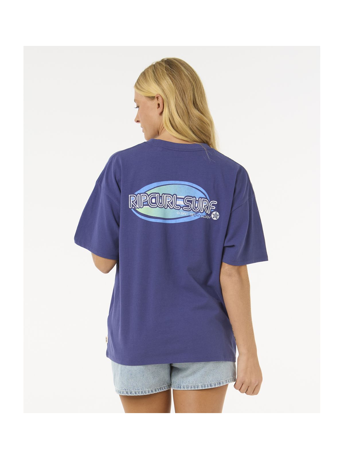 Koszulka RIP CURL Las Dalias Heritage Tee niebieski