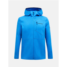Bluza PEAK PERFORMANCE M Trail Polartec Zip Hood niebieski
