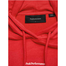 Bluza PEAK PERFORMANCE Original Terry Hood Women czerwony - Adventure Sports
