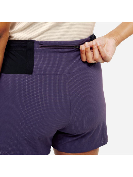 Szorty damskie MILLET Intense Pro Light Sh W 5'' fioletowe śliwkowe
