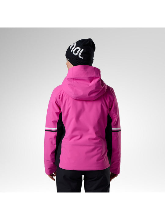 Kurtka narciarska damska ROSSIGNOL W Strawpile Insulated Ski Jkt różowa
