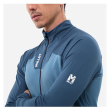 Koszulka męska MILLET Kamet Ts Zip Ls M niebieska
