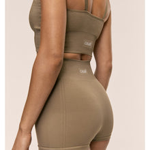 Top damski CASALL Shiny Seamless Rib Top kolor zielony
