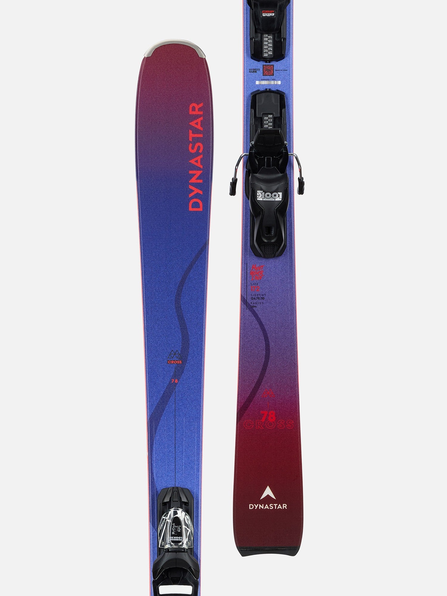 Narty DYNASTAR M-Cross 78 + wiązania LOOK Xpress 10 Gw B83 Black