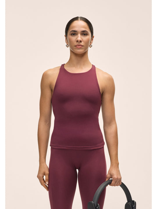 Koszulka CASALL Soft Touch Bra Tank kolor bordowy
