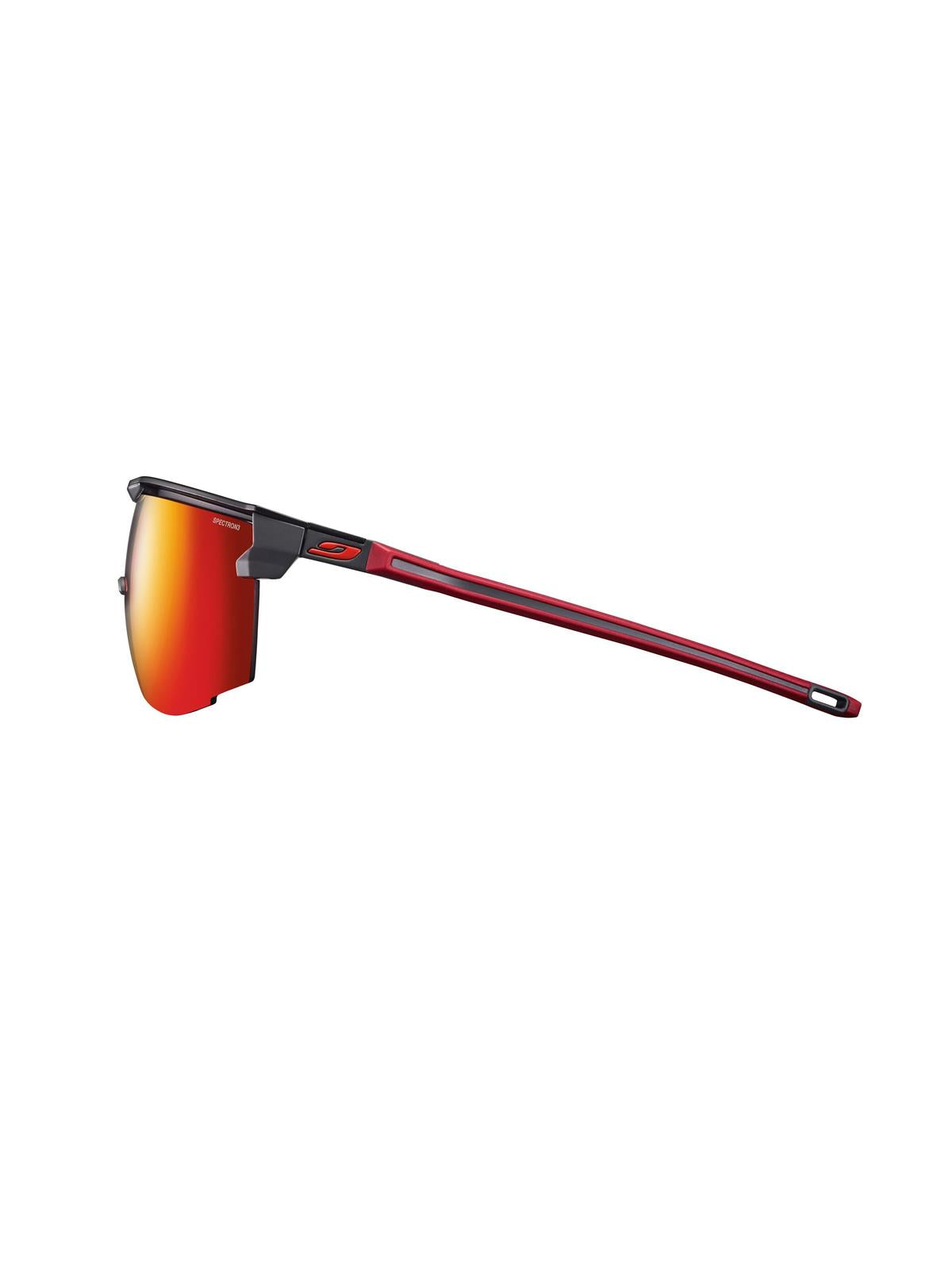 Okulary JULBO ULTIMATE - czarny/czerwony | Spectron Cat 3