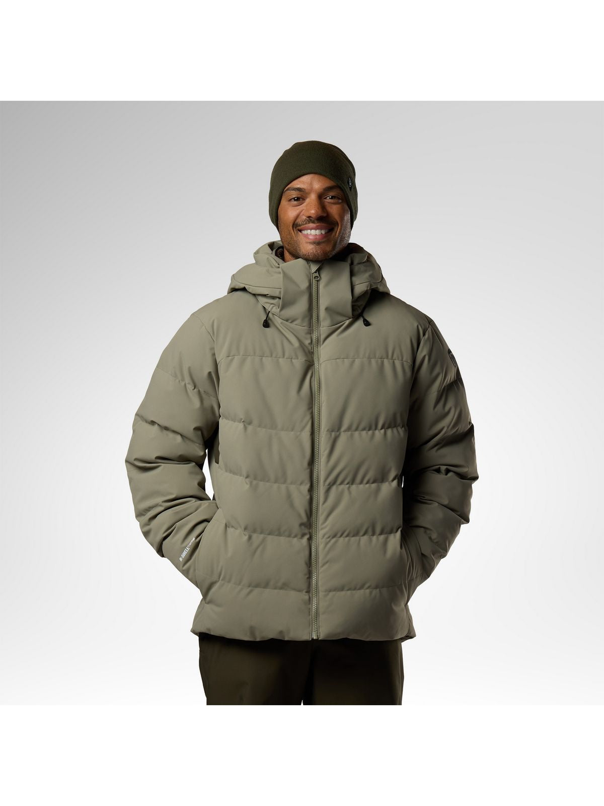 Kurtka narciarska męska ROSSIGNOL M Sizle Insulated Ski Jacket beżowa