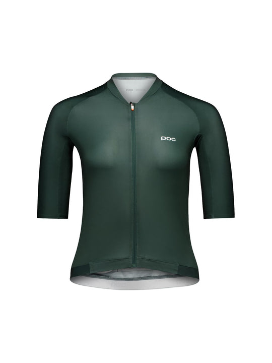 Koszulka rowerowa damska POC W's Pristine Jersey zielony
