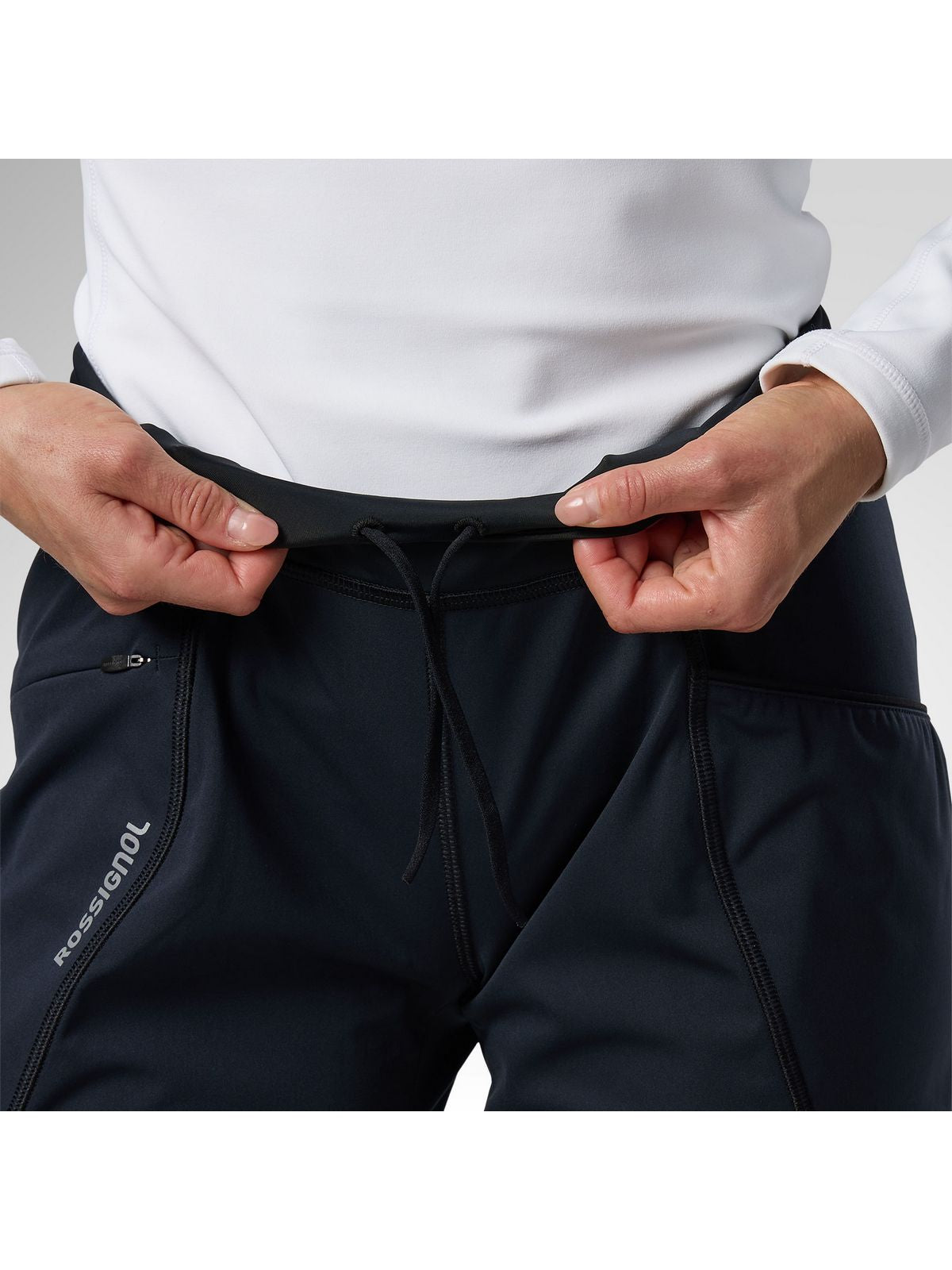 Spodnie damskie ROSSIGNOL W Venon Softshell Pant czarne