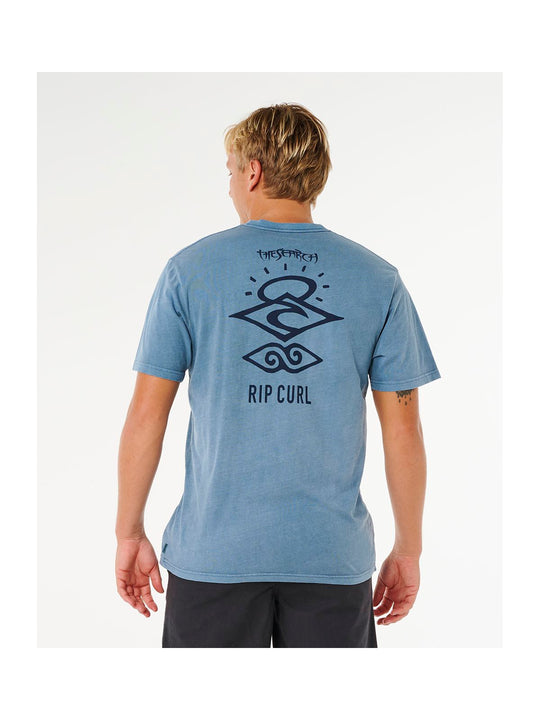 Koszulka męska RIP CURL Search Icon Tee niebieska
