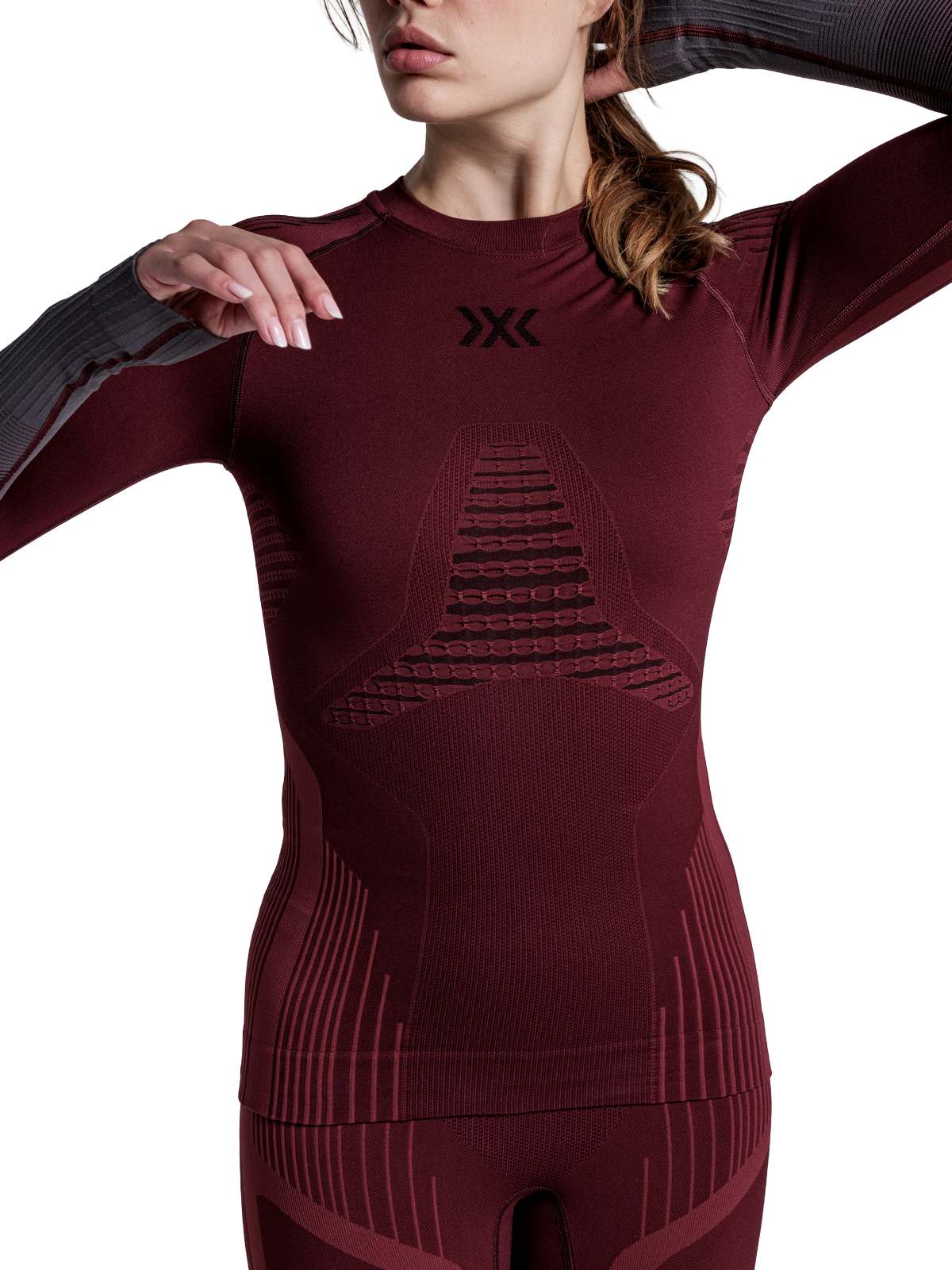 Koszulka damska X-Bionic Invent Graphics Shirt Ls