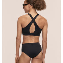 Majtki kąpielowe CASALL High Waist Bikini Hipster kolor czarny
