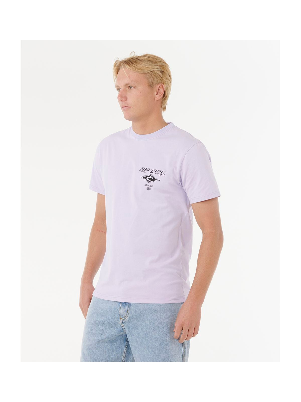 Koszulka RIP CURL FADE OUT ICON TEE niebieska