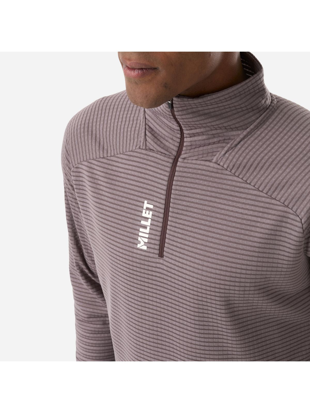 Bluza męska MILLET M Parmelan Light Fleece Po M fioletowa