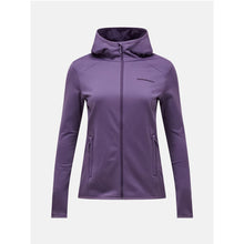 Bluza damska PEAK PERFORMANCE Light Zip Hood fioletowa
