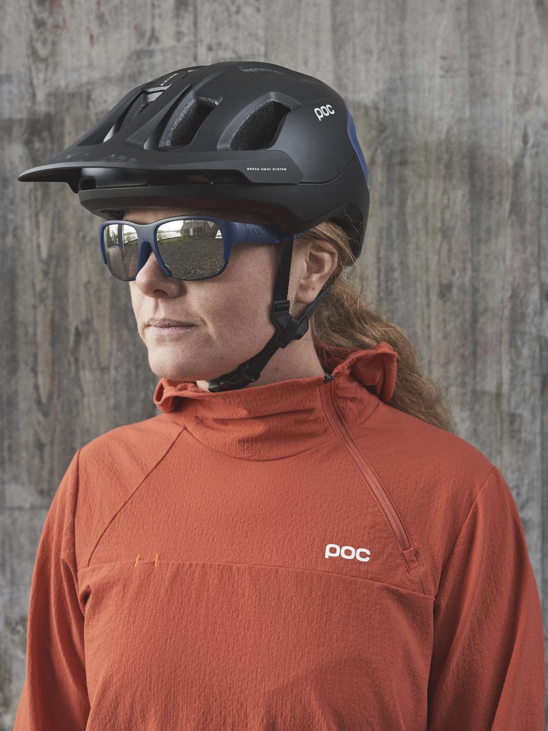 Okulary POC DEFINE niebieski - Clarity Trail | Brown/Silver Mirror Cat 2 - TU - Adventure Sports