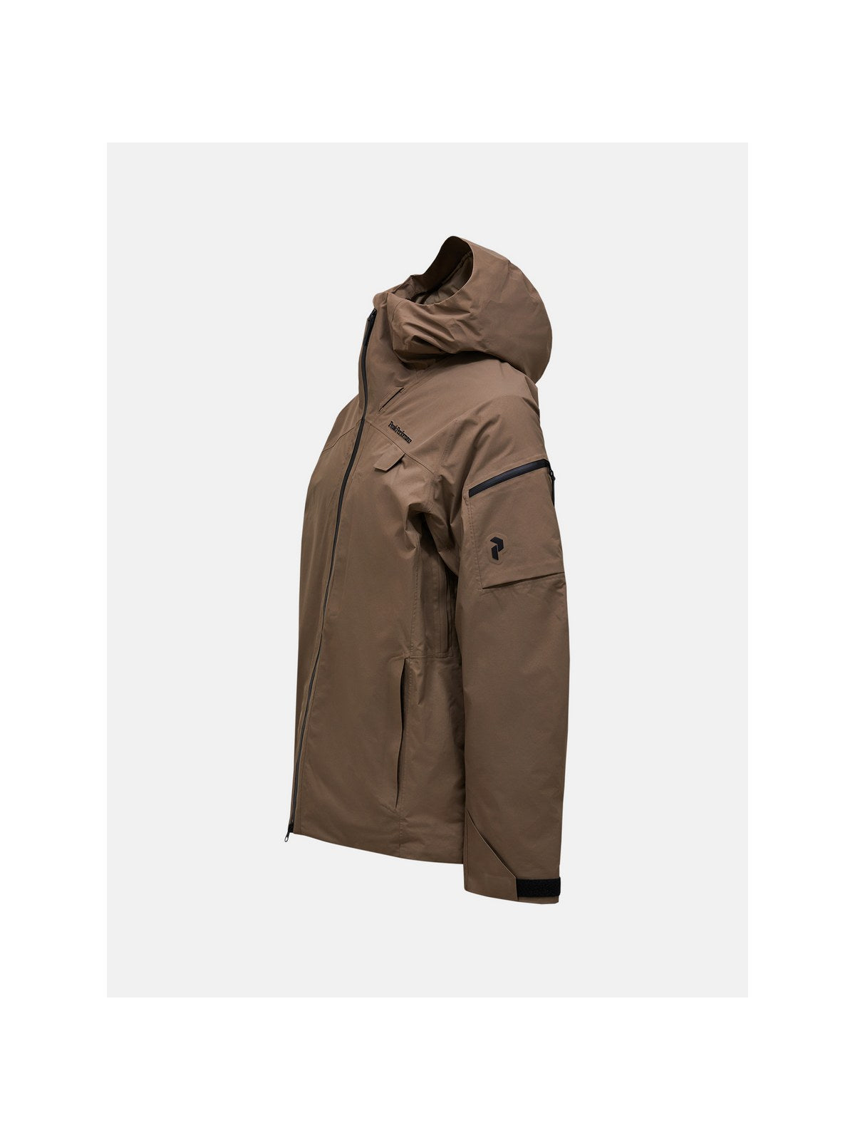Kurtka narciarska męska PEAK PERFORMANCE Alpine GORE-TEX 2L Insulated Shell Jacket brązowa
