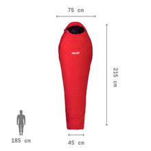 Śpiwór MILLET Baikal 1500 Reg czerwony
