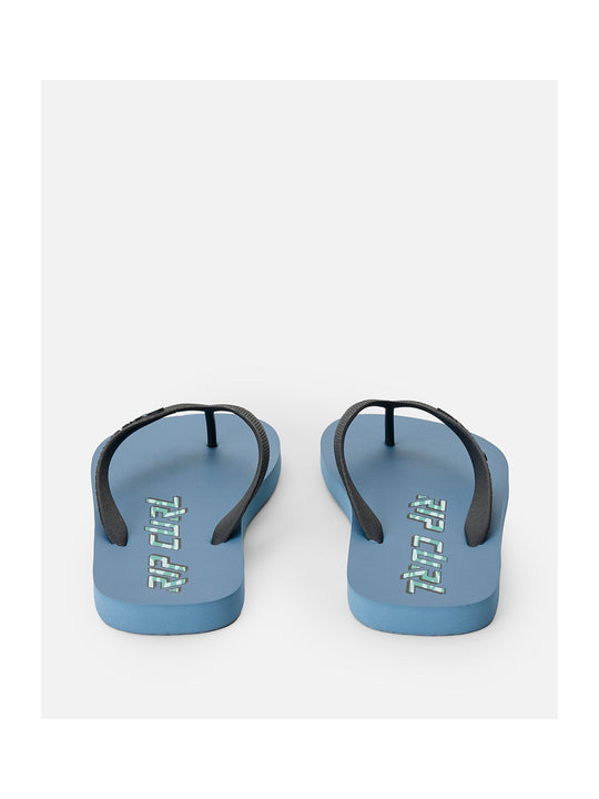 Japonki męskie RIP CURL Icons Of Surf Bloom Open Toe niebieskie
