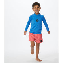 Koszulka kąpielowa chłopięca RIP CURL Brand Wave Upf L/S Boy niebieski
