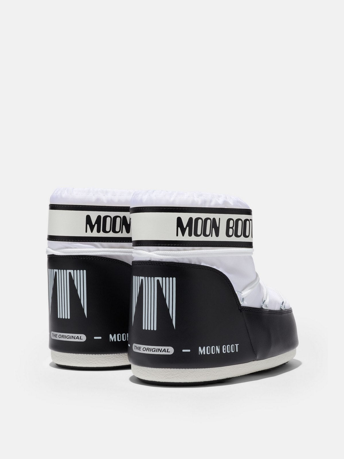 Buty damskie zimowe MOON BOOT Icon Low Nylon biale